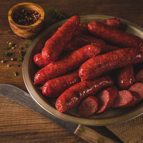 Smokey Texan beef sausage $22.99/kg