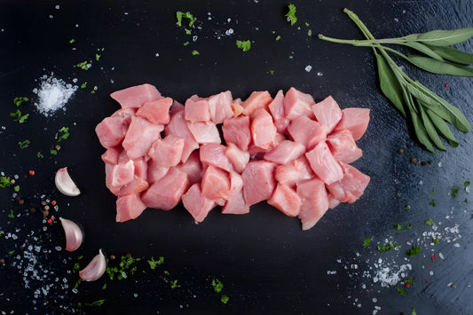 Diced Pork $19.99/KG
