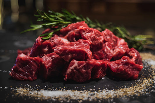 Chuck Stewing Steak $18.99/KG