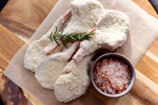 Crumbed Lamb Cutlets $6.00/KG